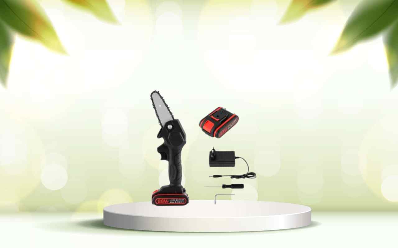 Rendi il giardinaggio facile e veloce con la mini motosega a batteria: scopri come