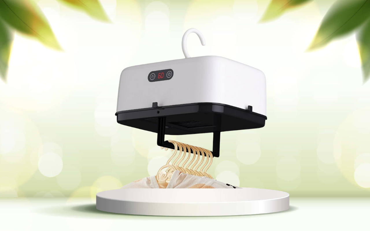 Asciuga ovunque i tuoi capi: scopri la praticità dell’asciugatrice portatile compatta